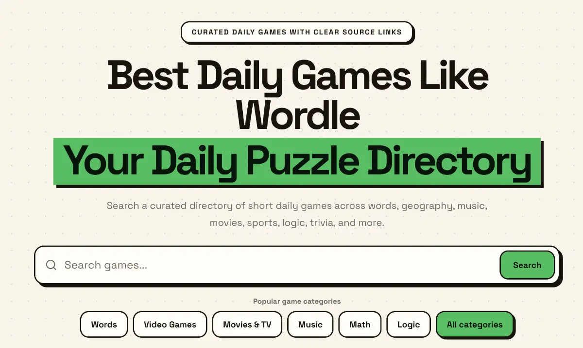 Dailydle screenshot 1