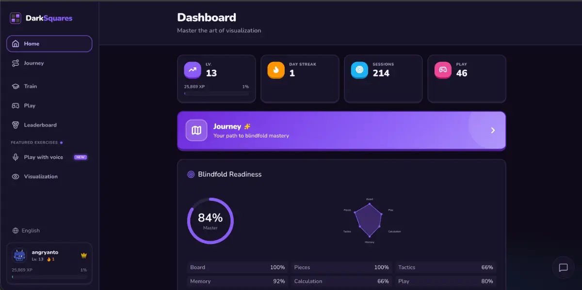 DarkSquares screenshot 1