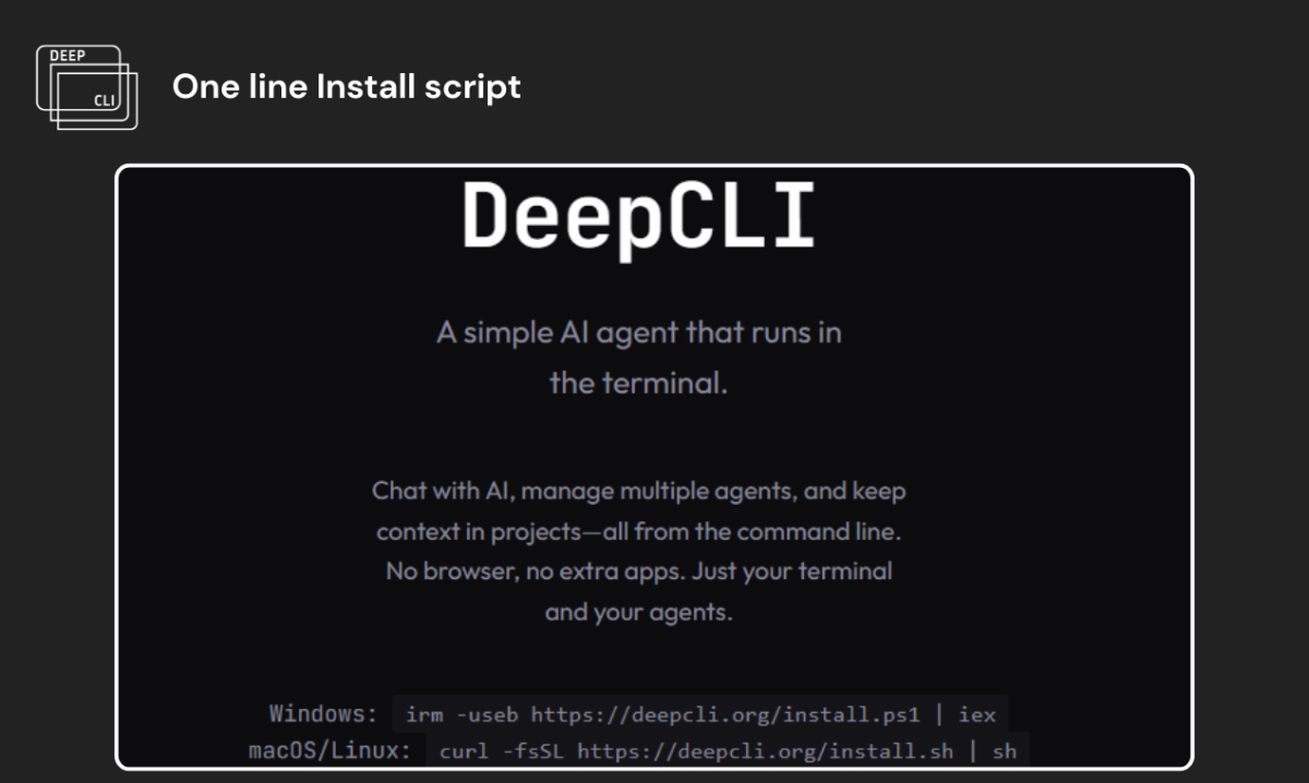 DeepCLI - OpenClaw Alternative image number 01