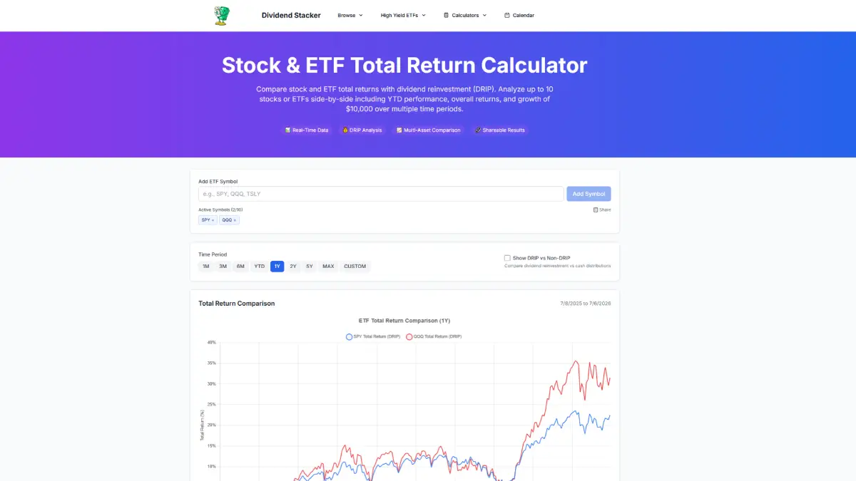Dividend Stacker screenshot 3