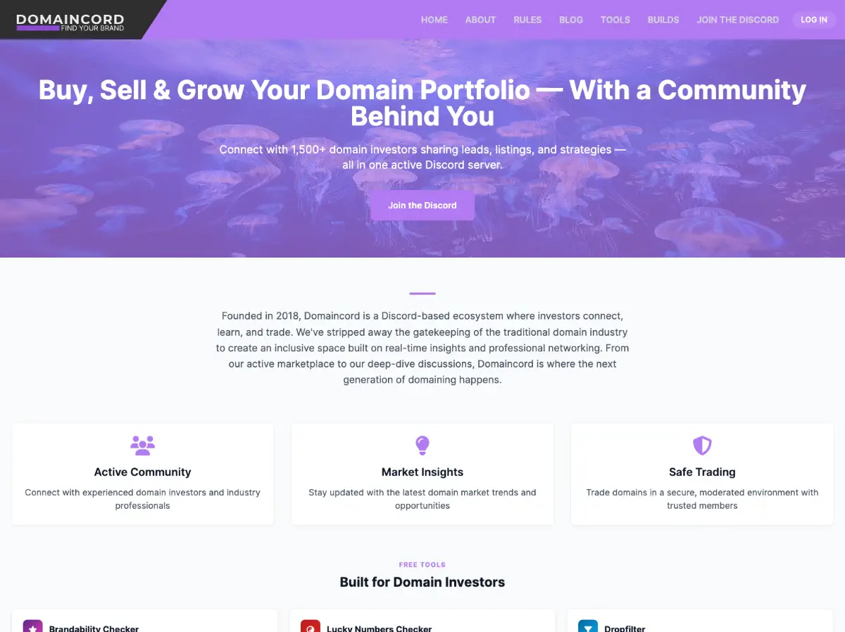 Domaincord | Find Your Brand screenshot 1