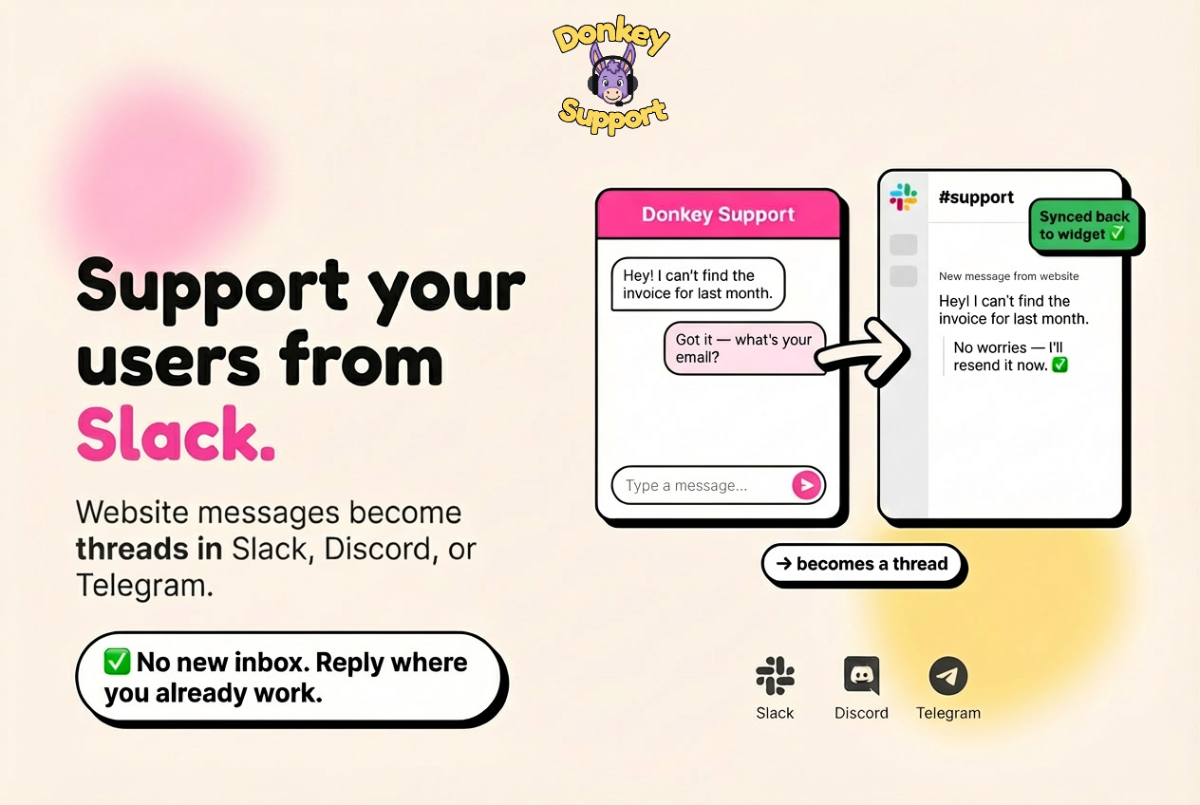 Donkey Support screenshot 1