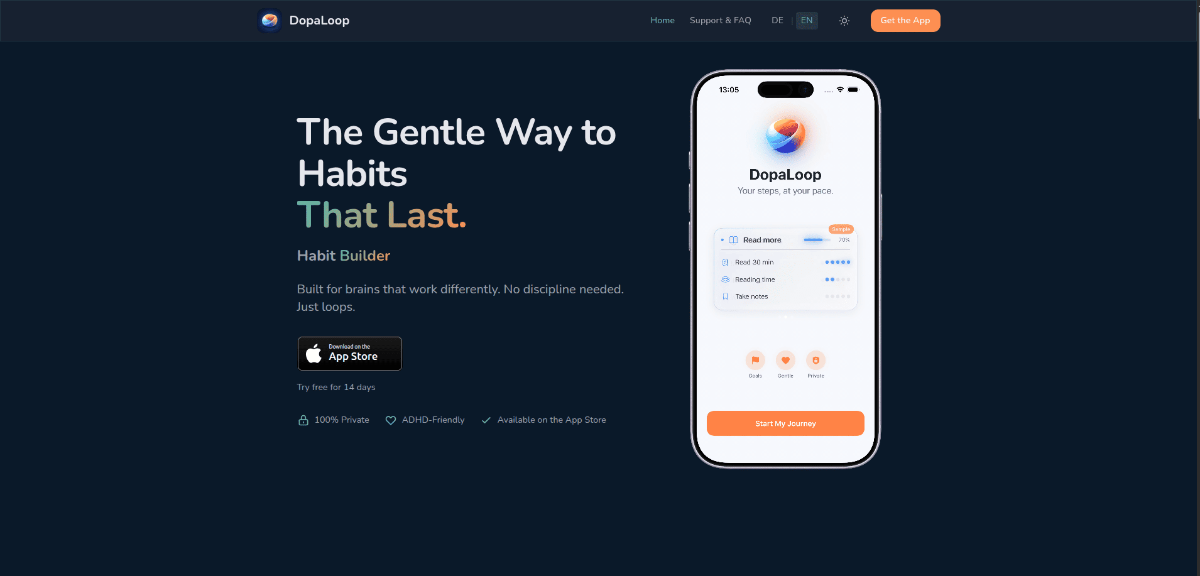 DopaloopApp screenshot 2