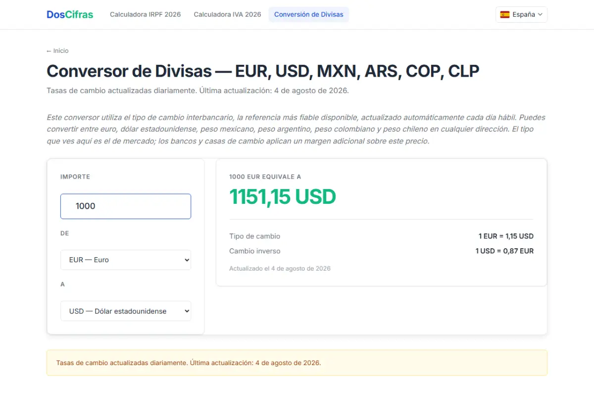 DosCifras screenshot 2