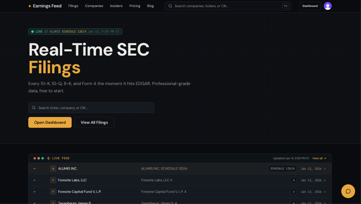 Earnings Feed image number 01