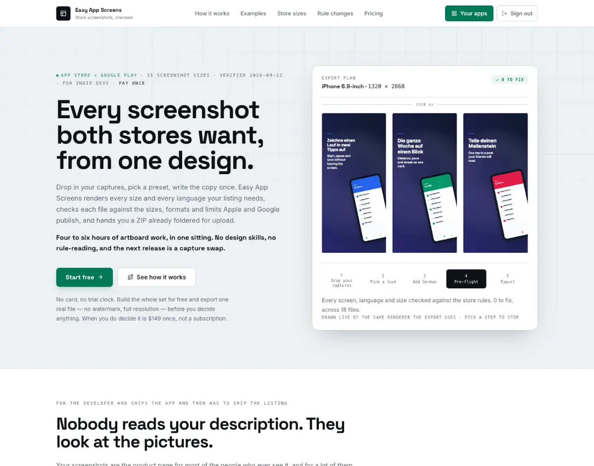 EasyAppScreens screenshot 2