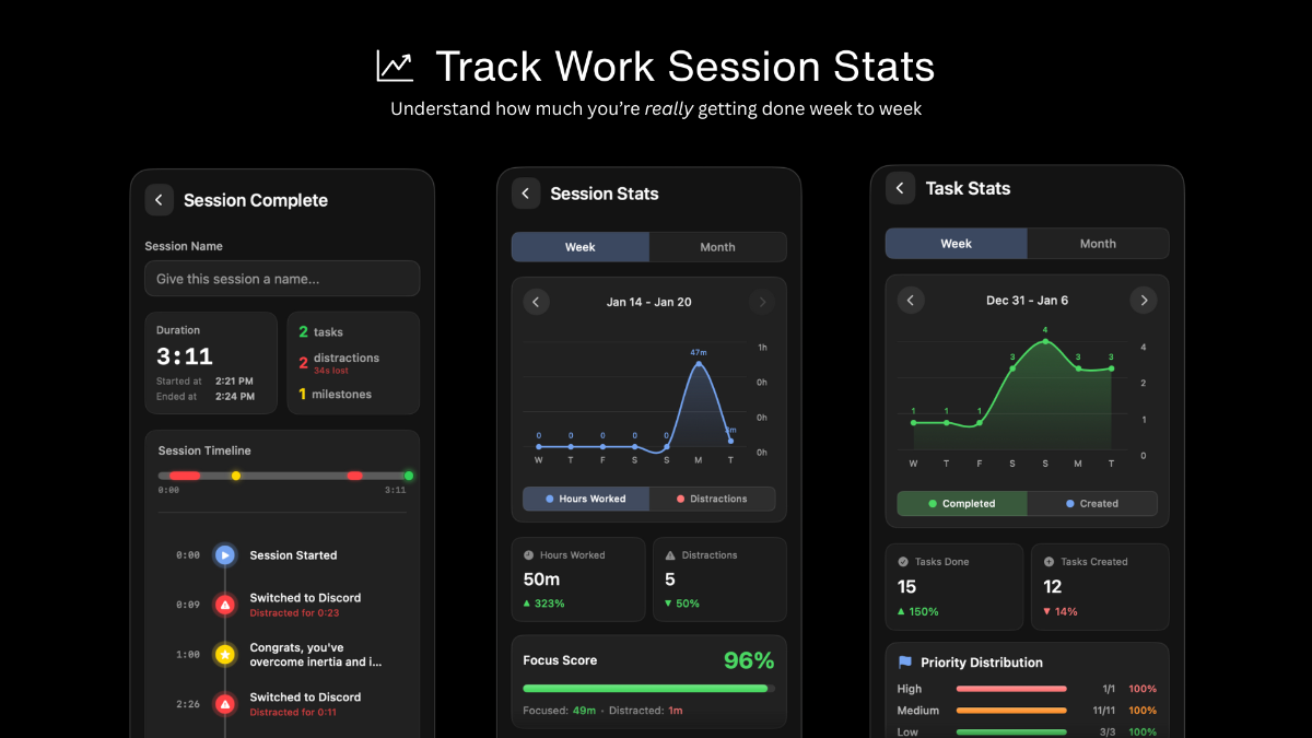 Echo Productivity screenshot 1