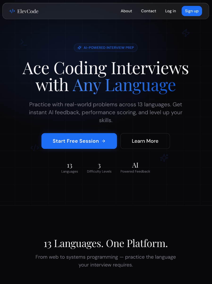 ElevCode screenshot 1