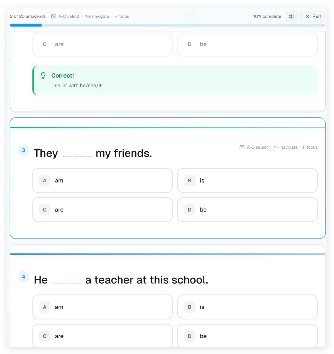 English Grammar App image number 11