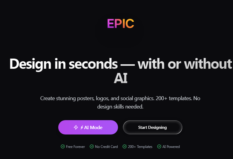 EPIC screenshot 1