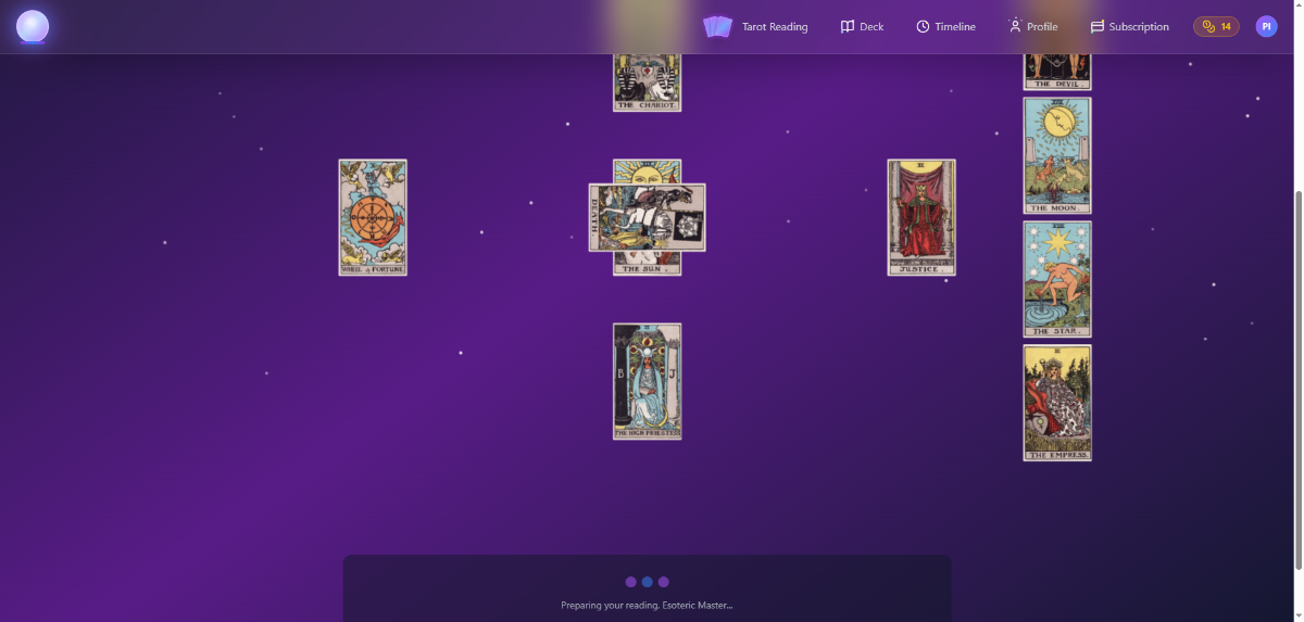 esotericAI screenshot 2