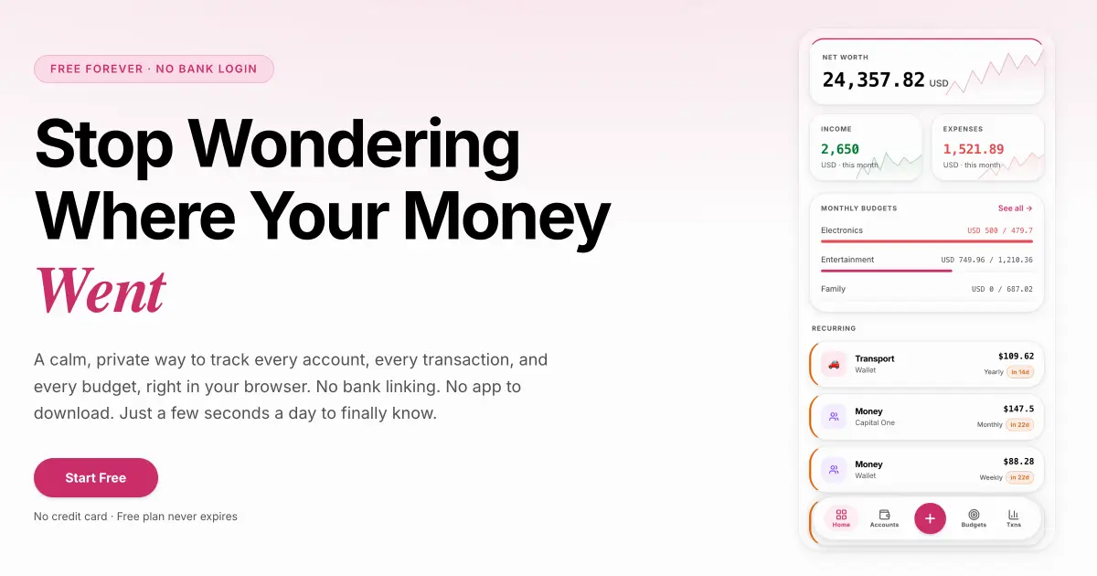 ExpenseSumo screenshot 1
