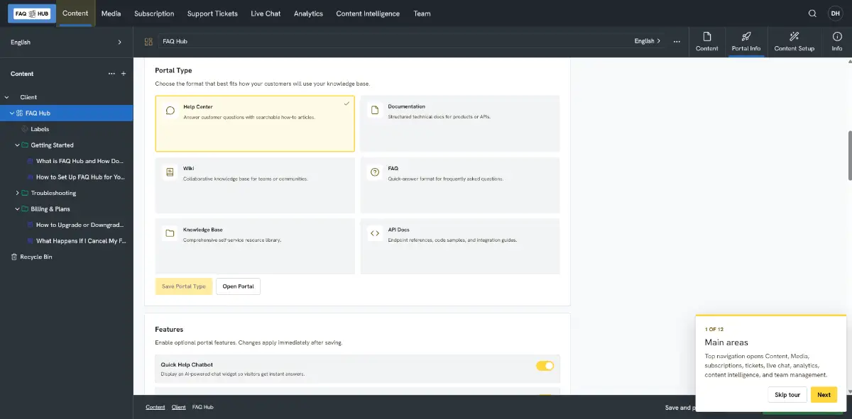 FAQ Hub screenshot 3