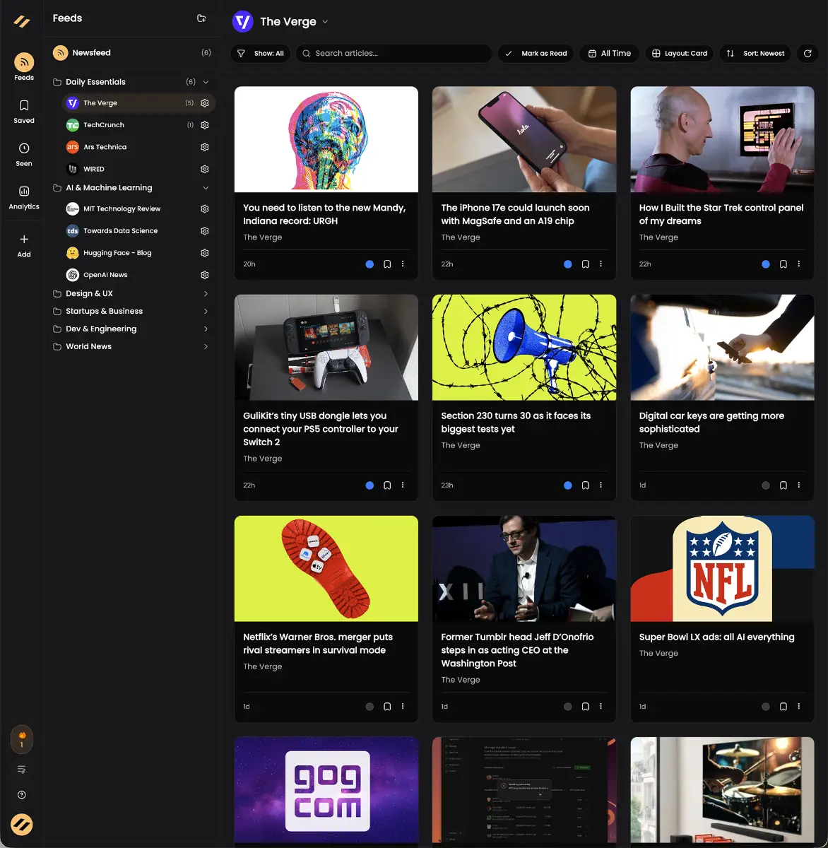 FeedNest screenshot 2