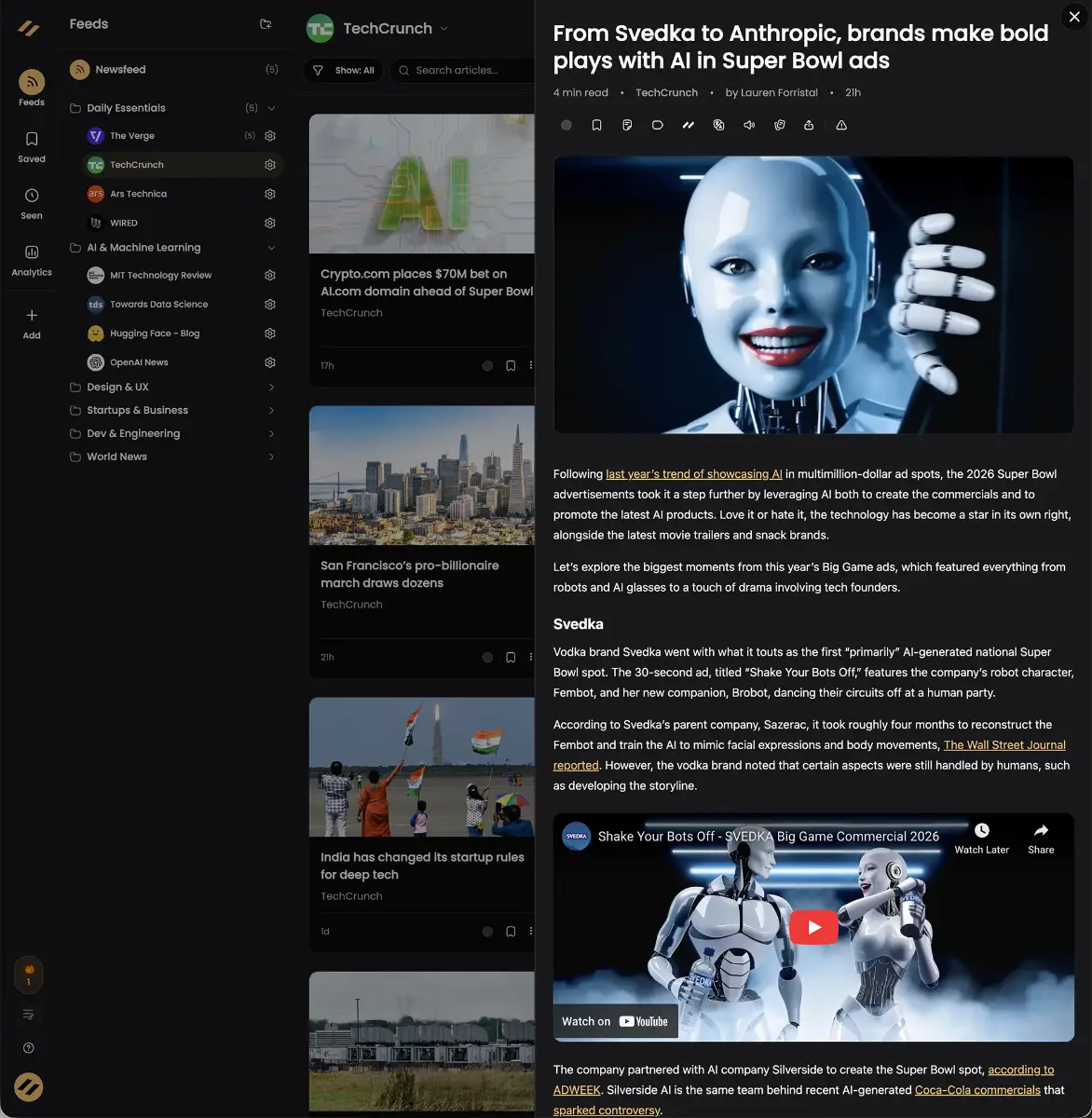 FeedNest screenshot 1