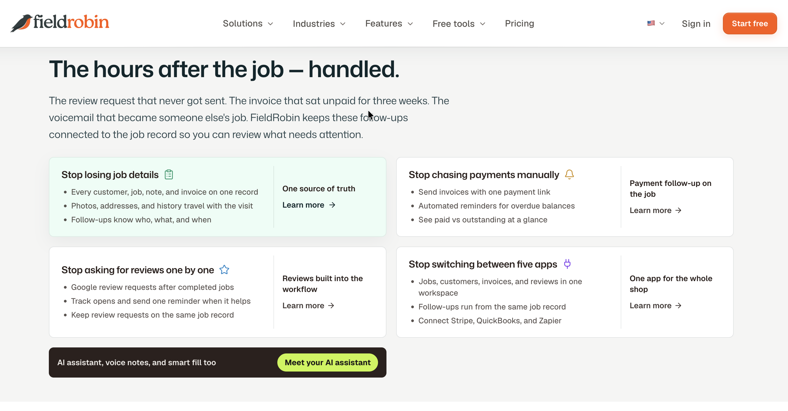 FieldRobin screenshot 3