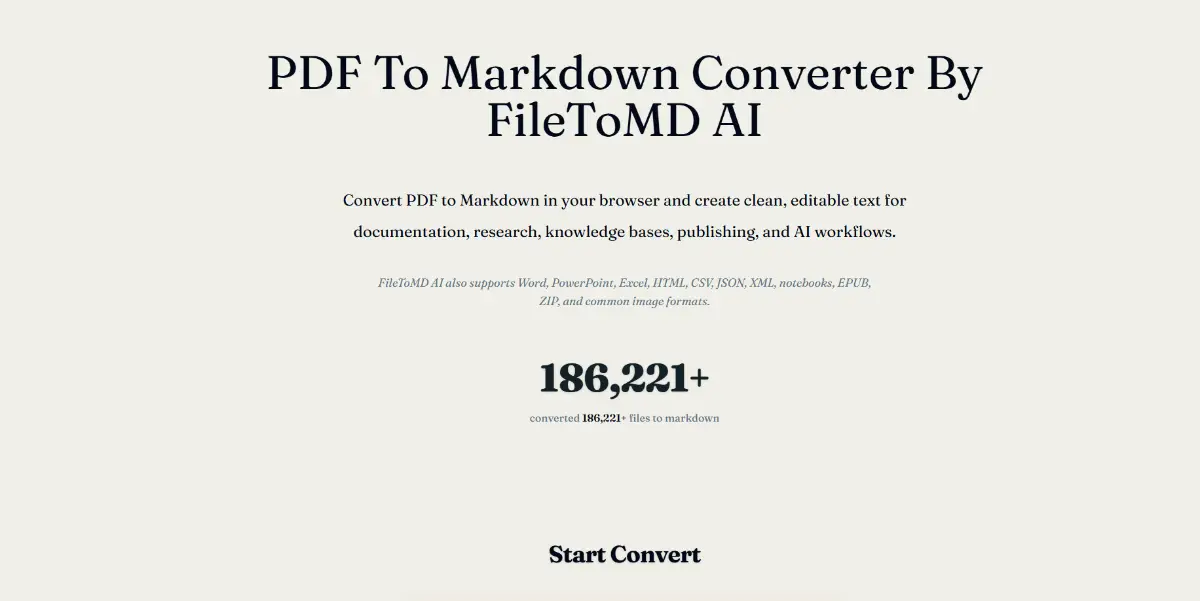 FileToMD.AI screenshot 1