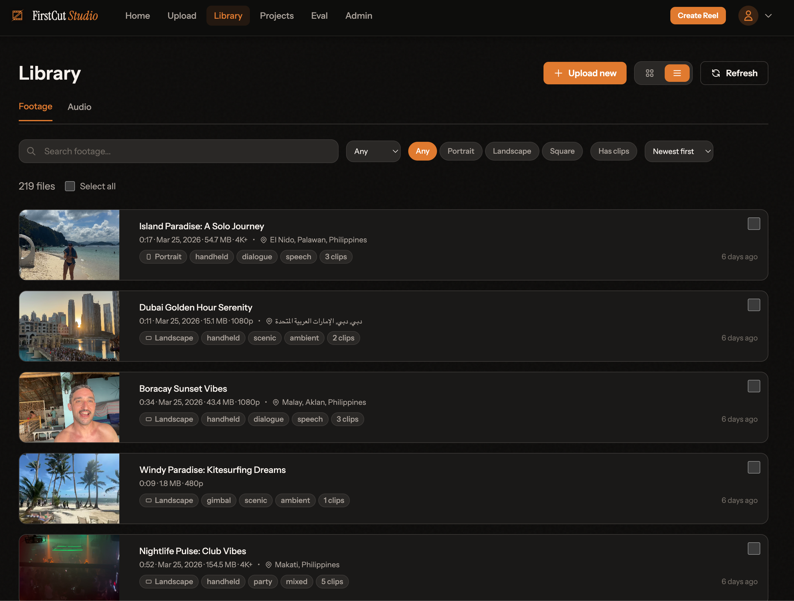 FirstCut Studio screenshot 1