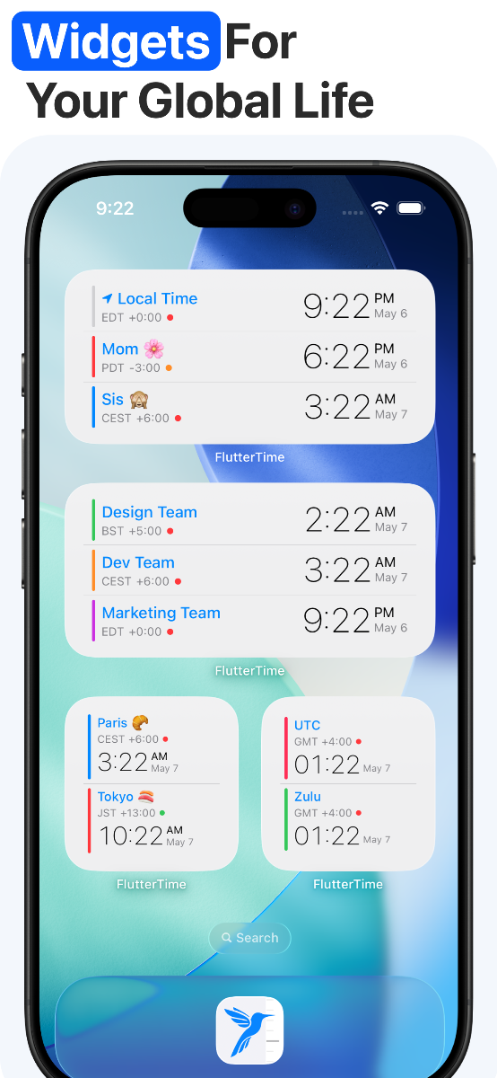 FlutterTime Timezone Converter screenshot 1