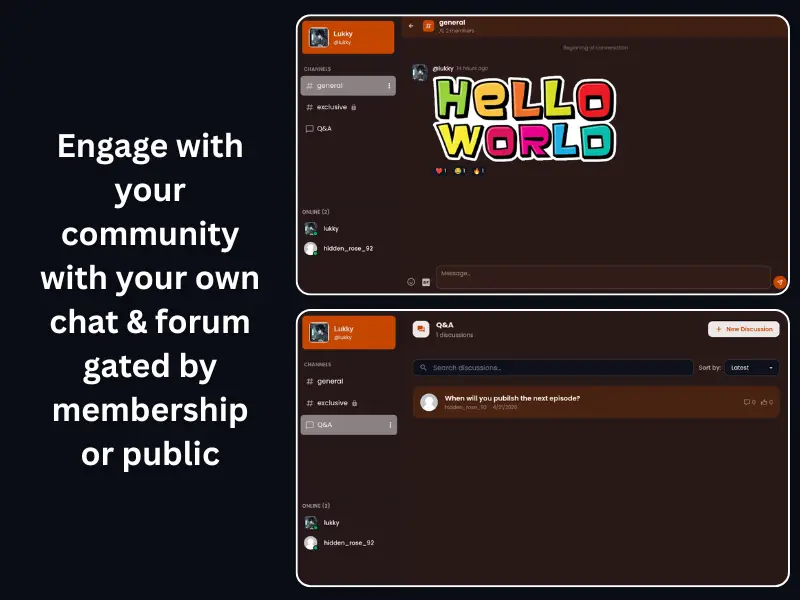 Folloverse screenshot 1