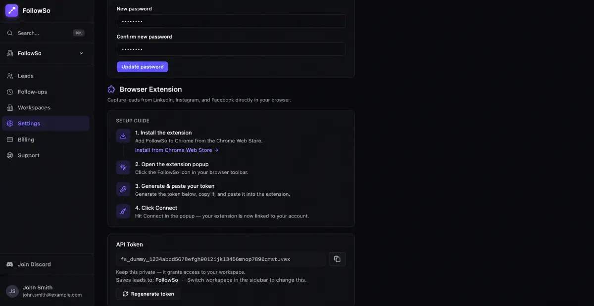 FollowSo screenshot 2
