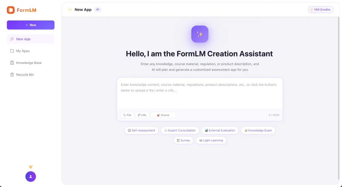 FormLM screenshot 1