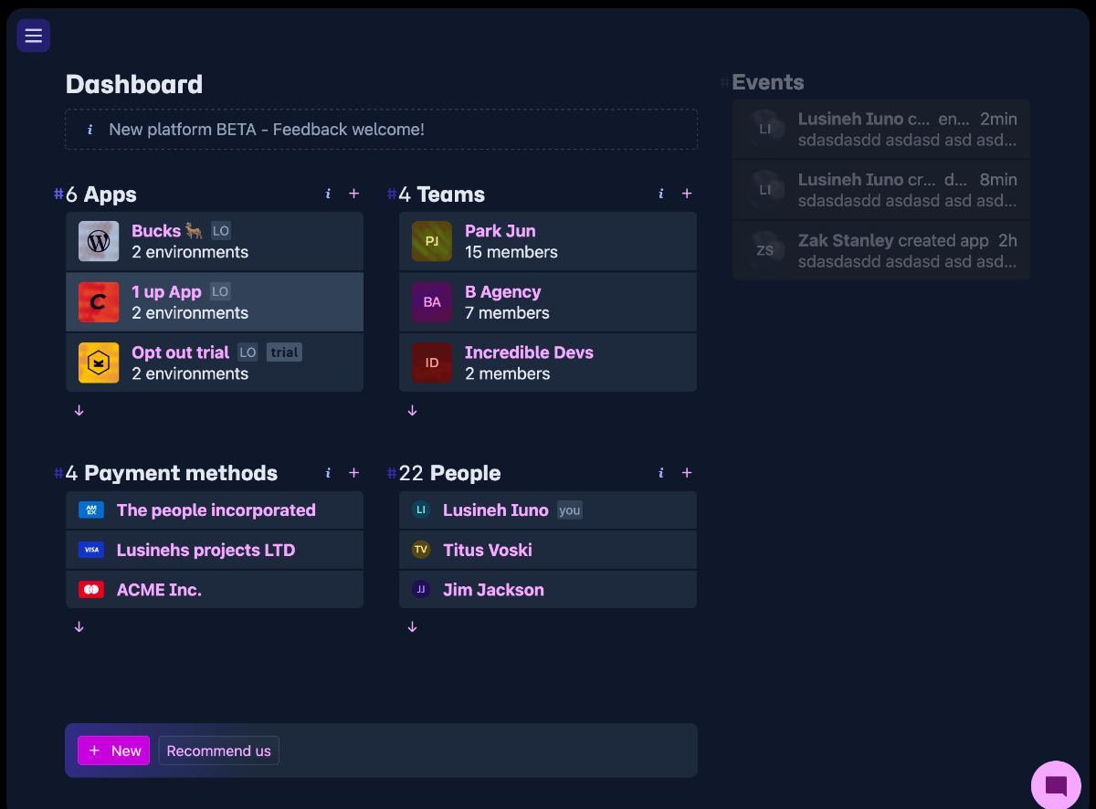 fortrabbit screenshot 1