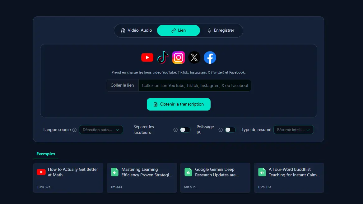 Free AI Transcriber DeVoice screenshot 1