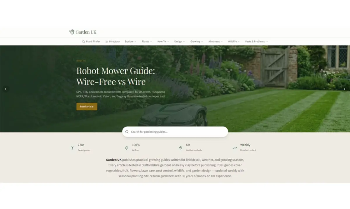 Garden UK screenshot 2