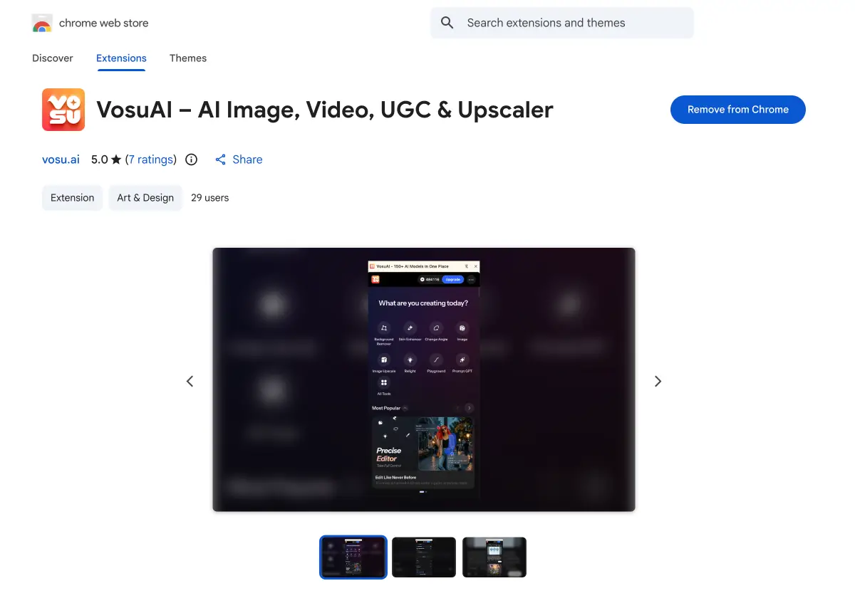 Generative Media Talent Marketplace screenshot 3