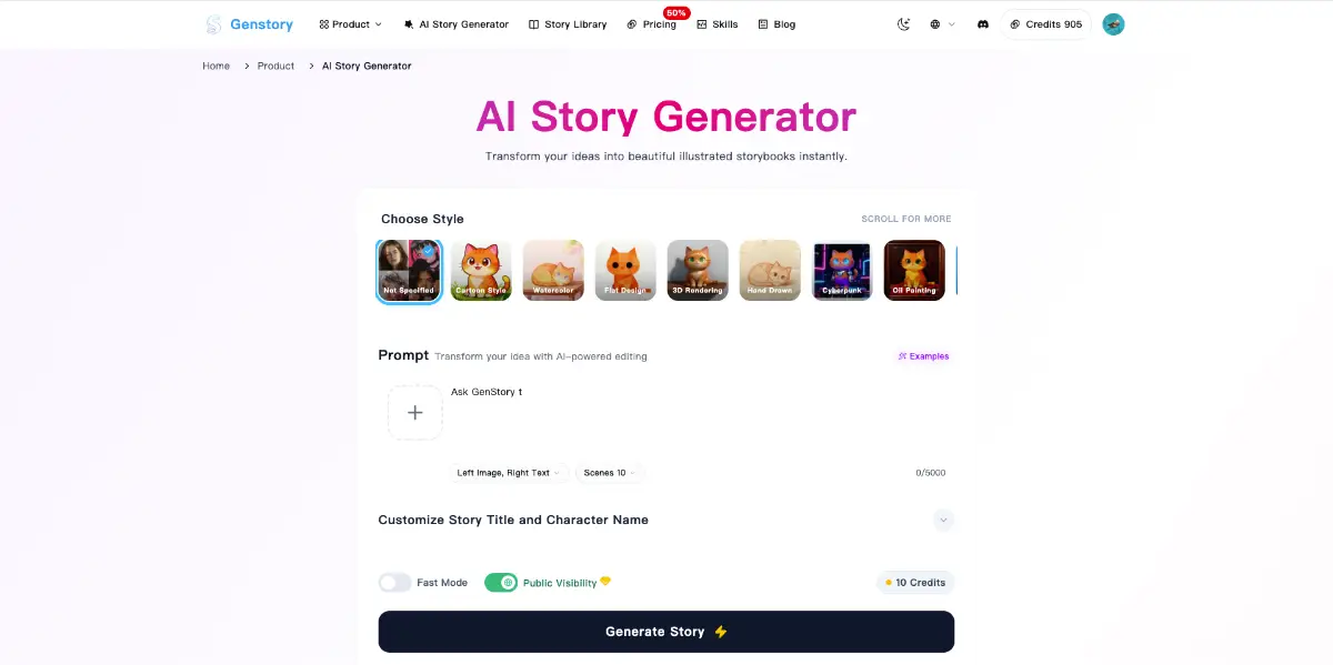 Genstory screenshot 3