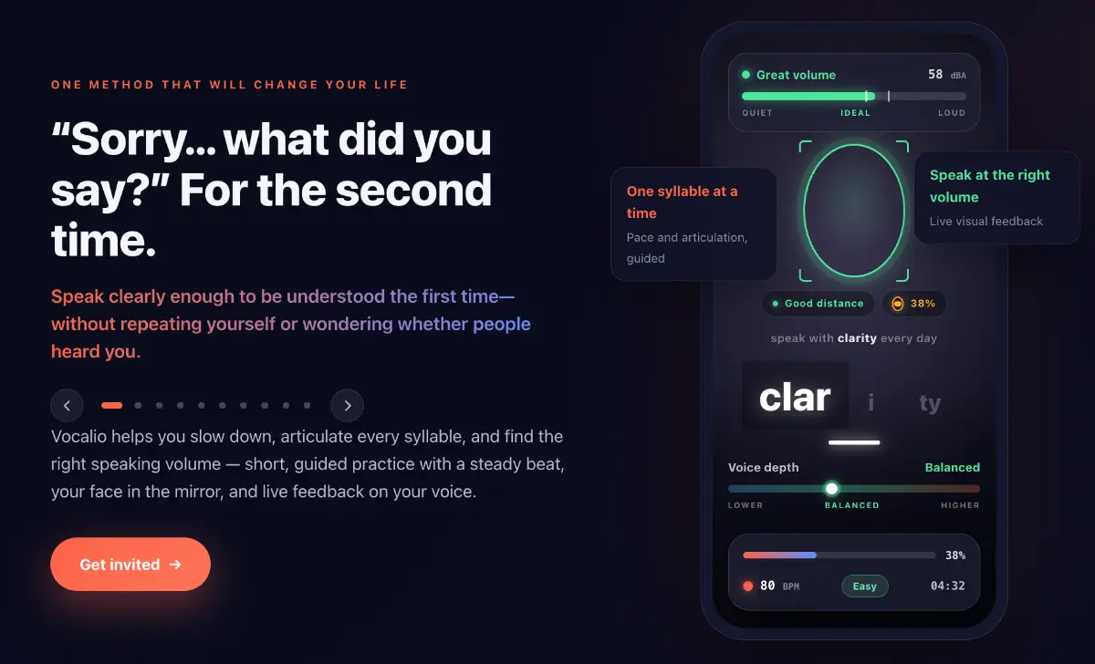Vocalio screenshot 1