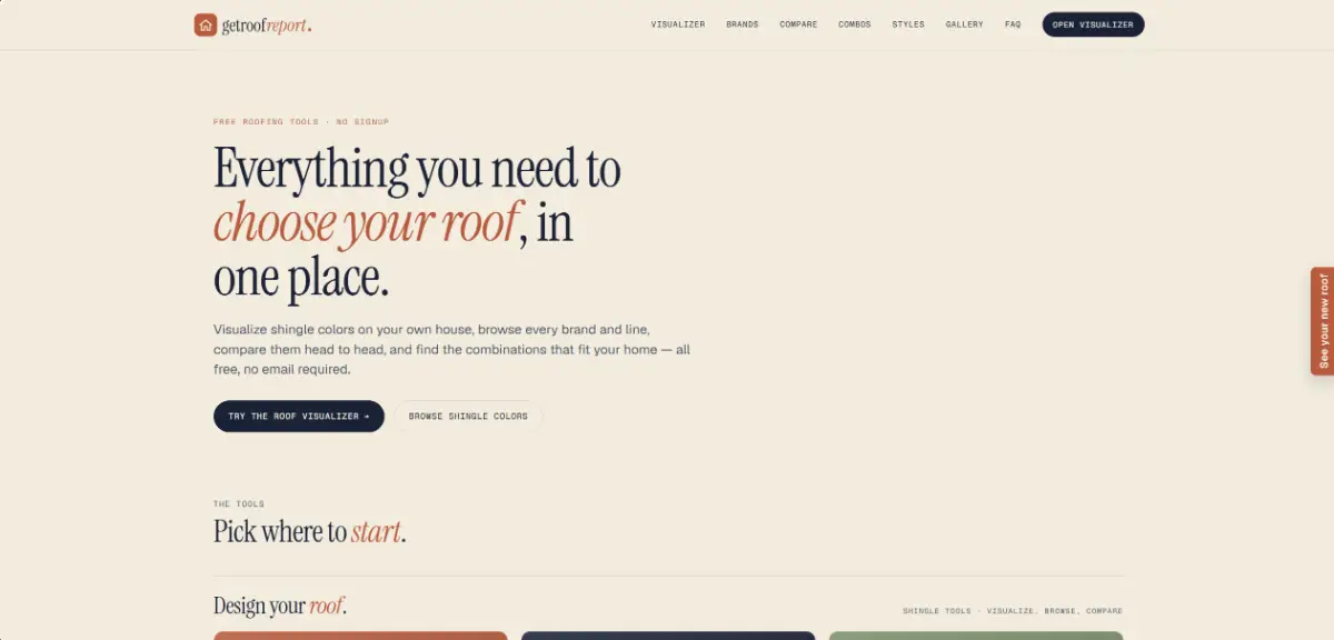 GetRoofReport screenshot 2