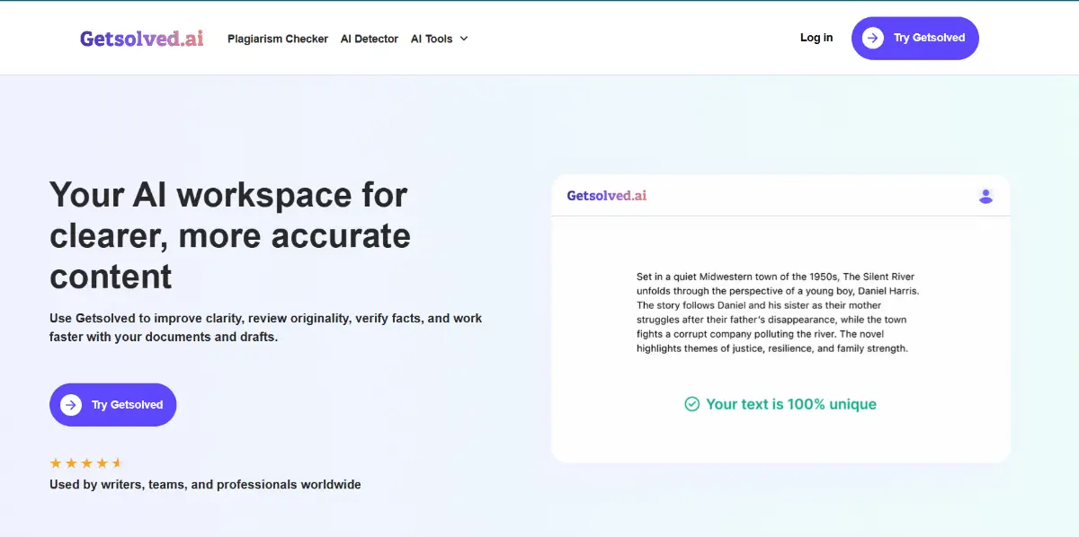 Getsolved AI screenshot 1