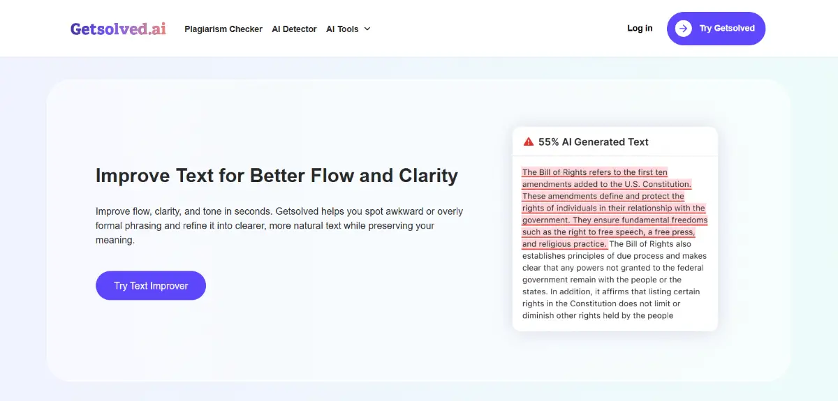 Getsolved AI screenshot 2