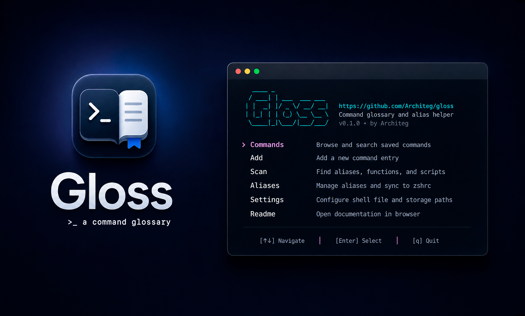 Gloss screenshot 1
