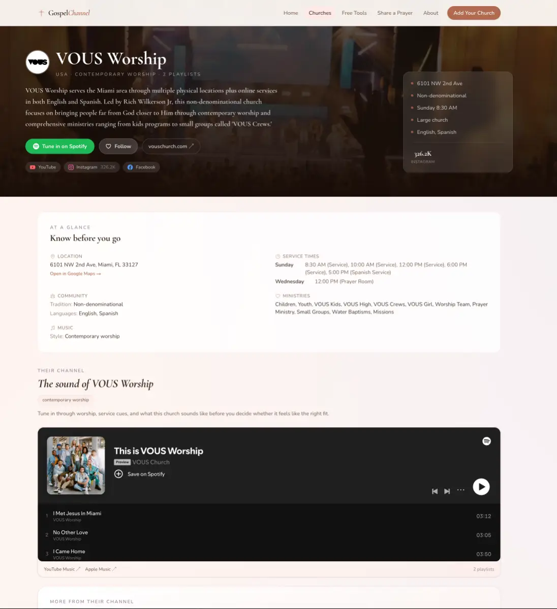 GospelChannel screenshot 3