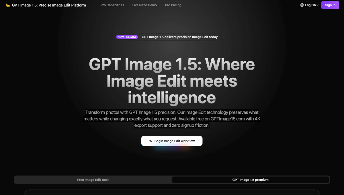 GPT Image 1.5 product image