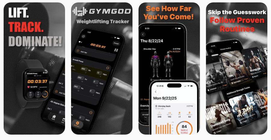 GymGod Weightlifting Tracker image number 11
