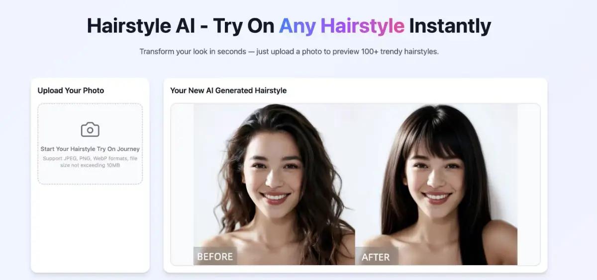 Hairstyle AI screenshot 1