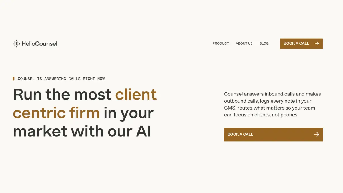 HelloCounsel screenshot 1