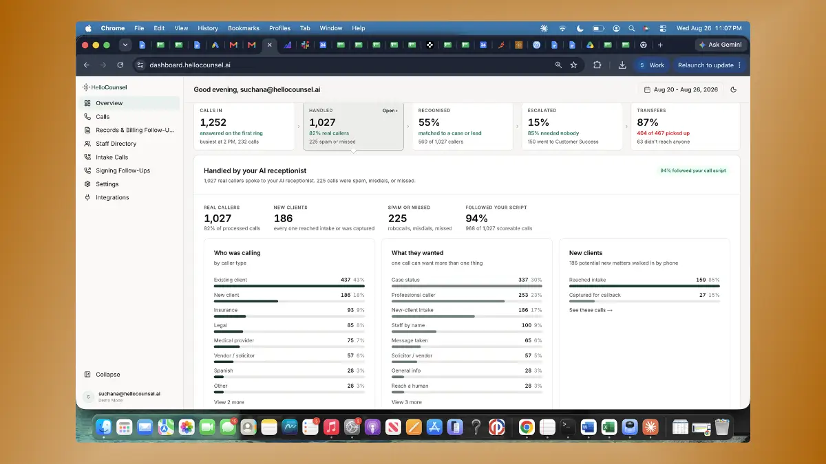HelloCounsel screenshot 2