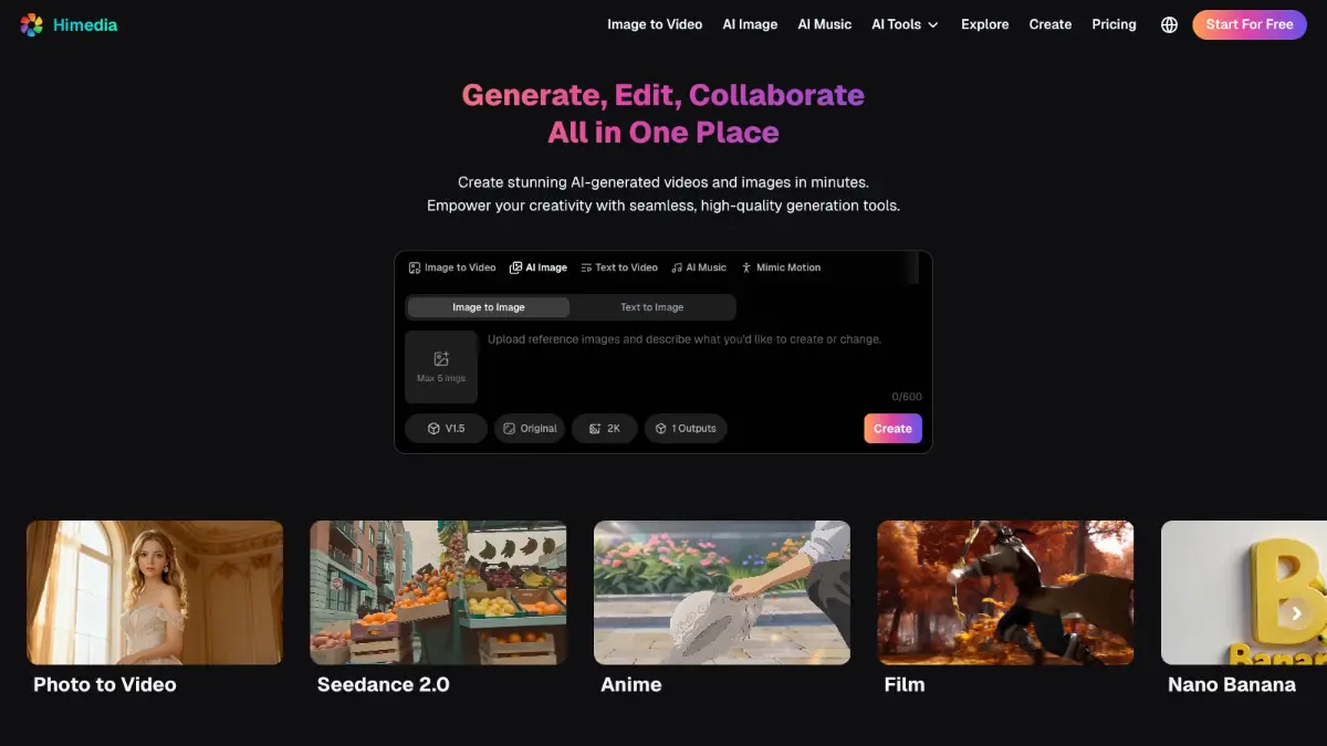Himedia AI screenshot 1
