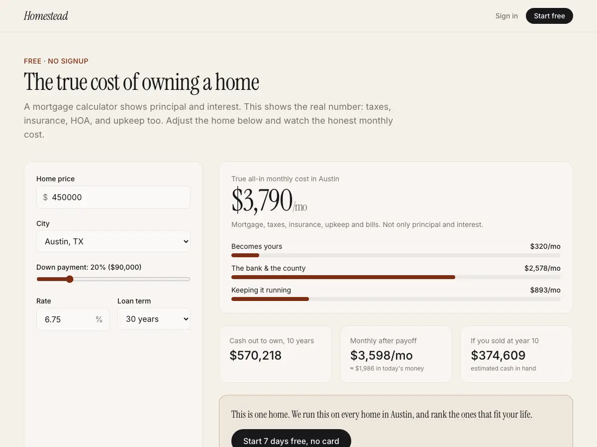 Homestead Found screenshot 1