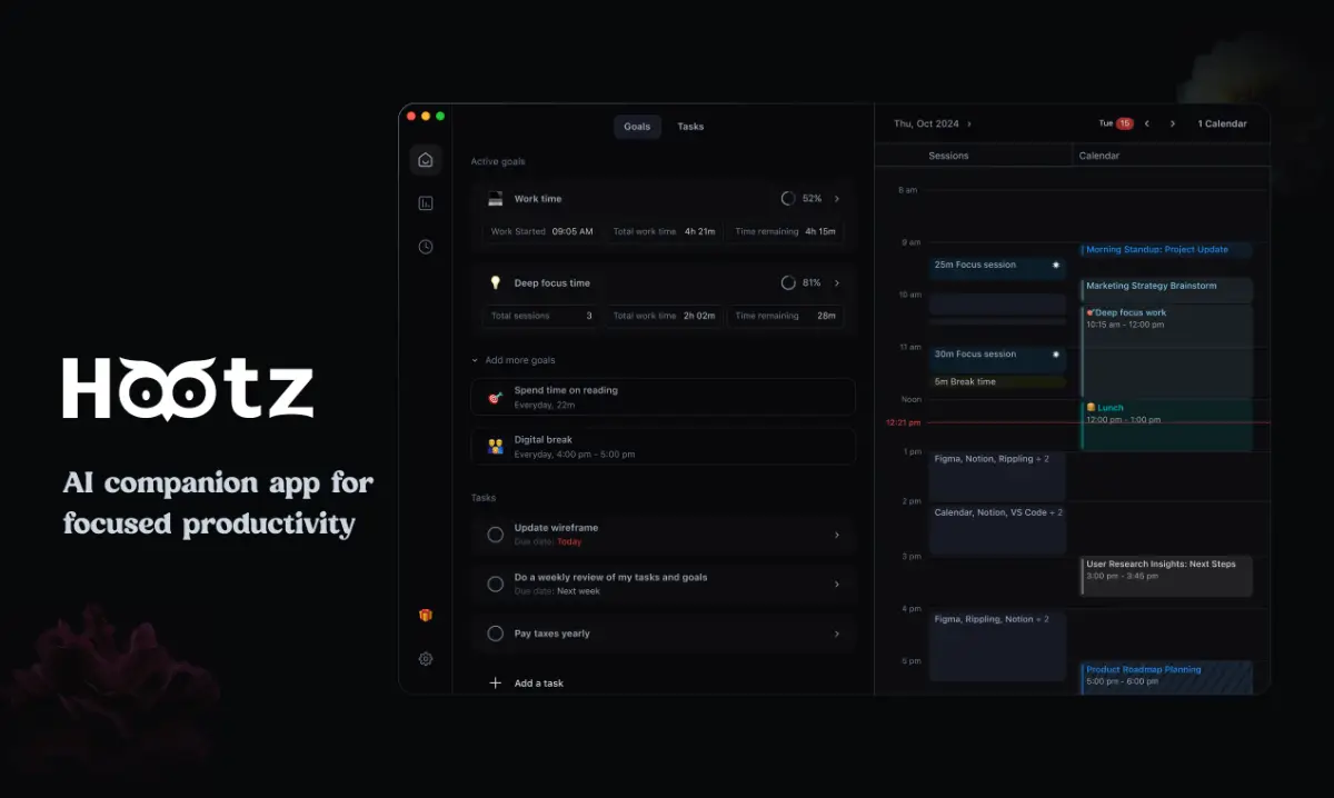 Hootz screenshot 2