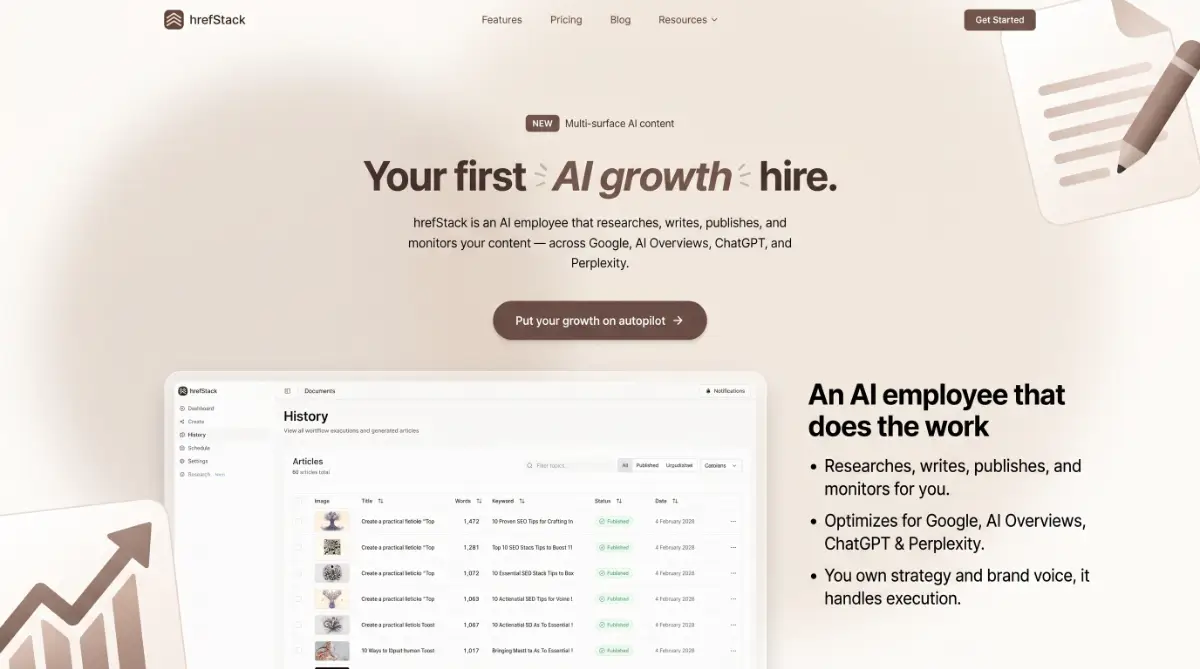 Hrefstack screenshot 1