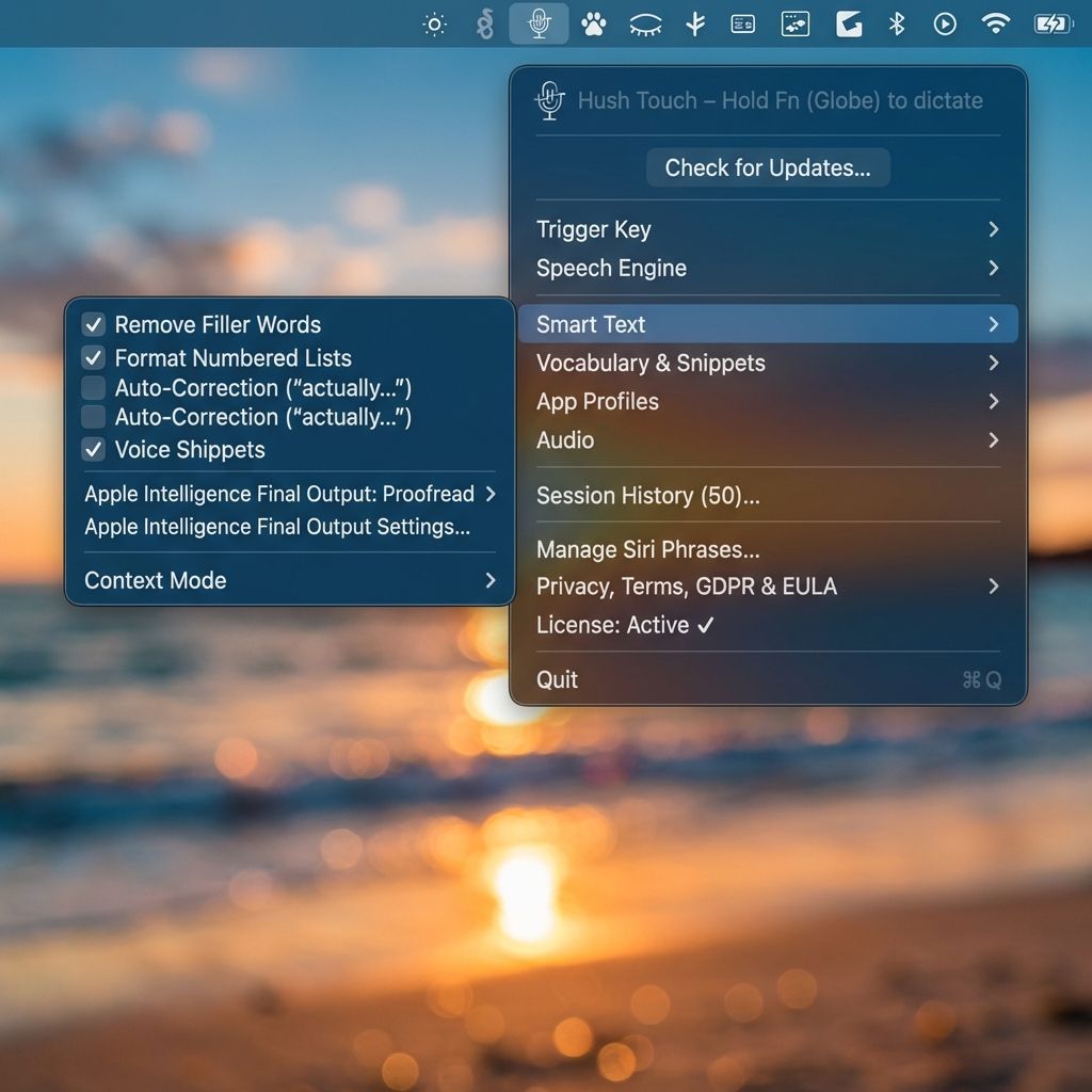 Hush Touch screenshot 2