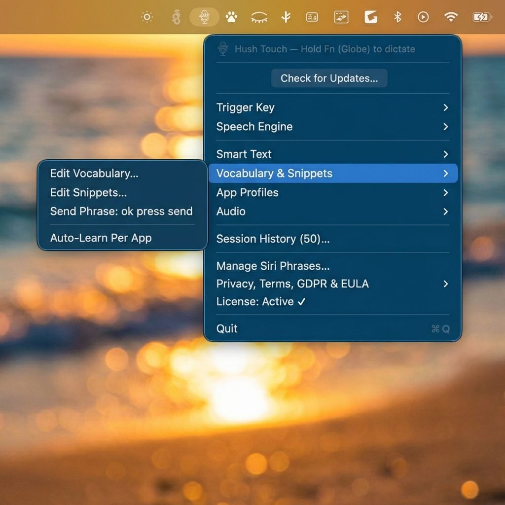 Hush Touch screenshot 3