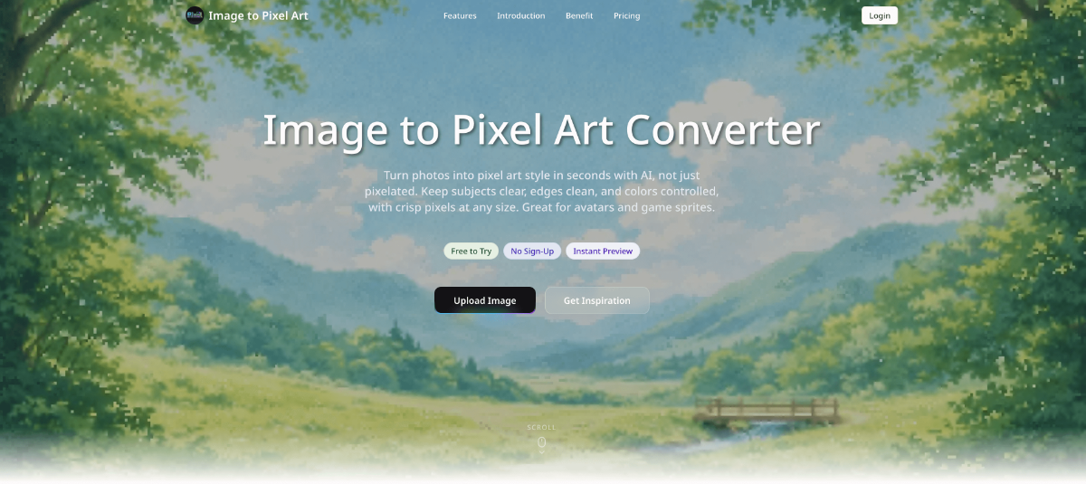 Image to Pixel Art product image