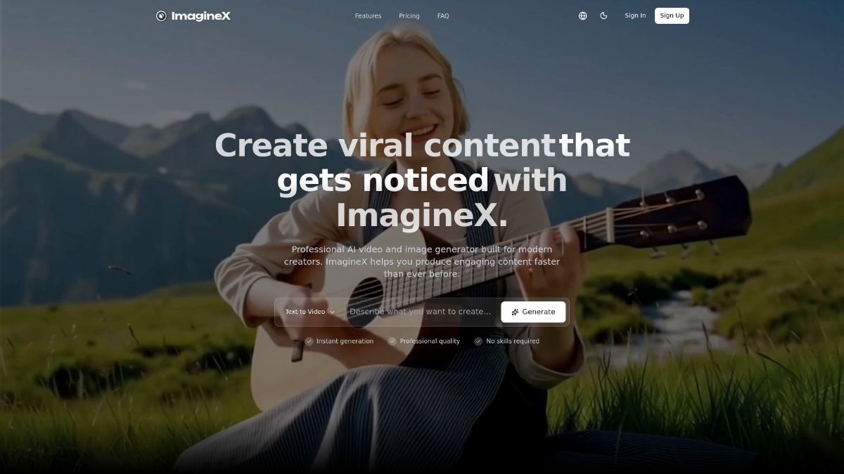 ImagineX Video product image